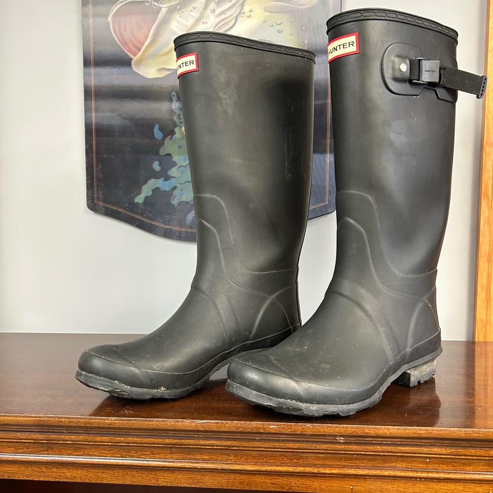 Hunter Classic Black Waterproof Boots
